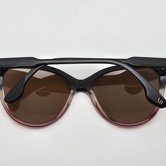 Victoria Beckham VB641S 039 Grey Rose Frame Polarized Brown Lens Sunglasses 57mm main image 6